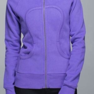 Lululemon Athletica RARE Scuba ll Purple Zip-Up Jacket